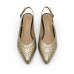 Dámske zlaté slingback lodičky Guero Dámske zlaté slingback lodičky Guero