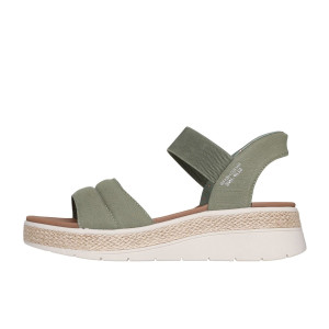 Dámske pohodlné slip-ins sandále na platforme Skechers