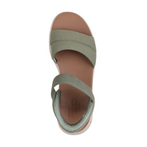 Dámske pohodlné slip-ins sandále na platforme Skechers