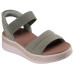 Dámske pohodlné slip-ins sandále na platforme Skechers Dámske pohodlné slip-ins sandále na platforme Skechers