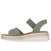 Dámske pohodlné slip-ins sandále na platforme Skechers Dámske pohodlné slip-ins sandále na platforme Skechers