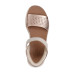 Dámske metalické sandále Skechers na platforme Dámske metalické sandále Skechers na platforme