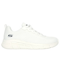 Dámske pohodlné tenisky Bobs Sport Skechers biele