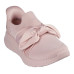 Dámske slip-in tenisky s mašľou Skechers ružové Dámske slip-in tenisky s mašľou Skechers ružové
