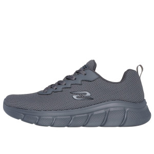Pánske sivé tenisky Skechers BOBS Sport B Flex