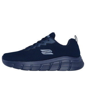 Pánske tmavomodré tenisky Skechers BOBS Sport B Flex