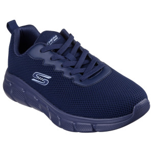 Pánske tmavomodré tenisky Skechers BOBS Sport B Flex