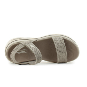 Dámske športové sandále Skechers Arch fit bežové