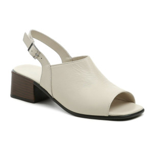 Dámske béžové elegantné sandále Ladies