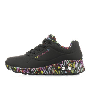 Dámske tenisky Uno Loving Love čierne Skechers