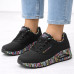 Dámske tenisky Uno Loving Love čierne Skechers Dámske tenisky Uno Loving Love čierne Skechers