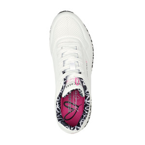 Dámske tenisky Uno- Loving Love Skechers biele