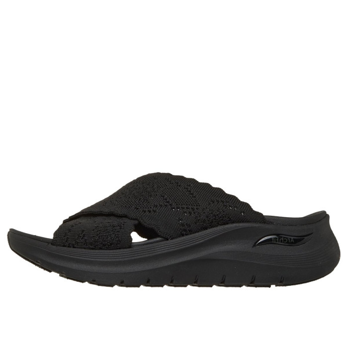 Dámske čierne šľapky sKechers Arch Fit Dámske čierne šľapky sKechers Arch Fit