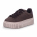 Dámske hnedé sneakers Tamaris na platforme
