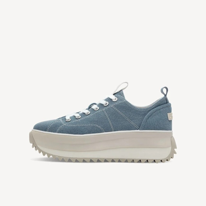 Dámske denimové sneakers Tamaris na platforme Dámske denimové sneakers Tamaris na platforme