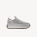Dámske sivé sneakers Tamaris na platforme Dámske sivé sneakers Tamaris na platforme