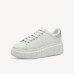 Dámske biele sneakers Tamaris na platforme