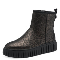 Kotníkové čižmy  Tamaris s leopardím vzorom