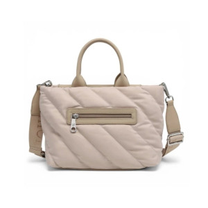 Dámska prešívaná shopper kabelka Pepe Moll sand