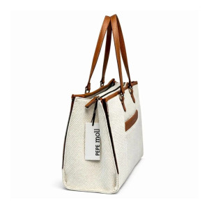 Dámska priestranná shopper kabelka Pepe Moll