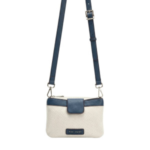 Dámska kompaktná crossbody kabelka Pepe Moll modrá