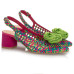 Dámske slingback lodičky Kordel s ružou Dámske slingback lodičky Kordel s ružou