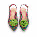 Dámske slingback lodičky Kordel s ružou Dámske slingback lodičky Kordel s ružou