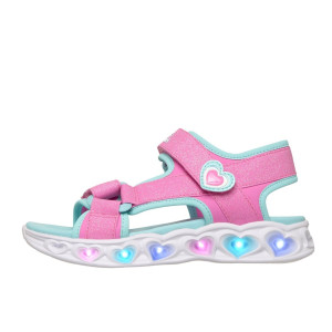 Dievčenské svietiace sandále Skechers