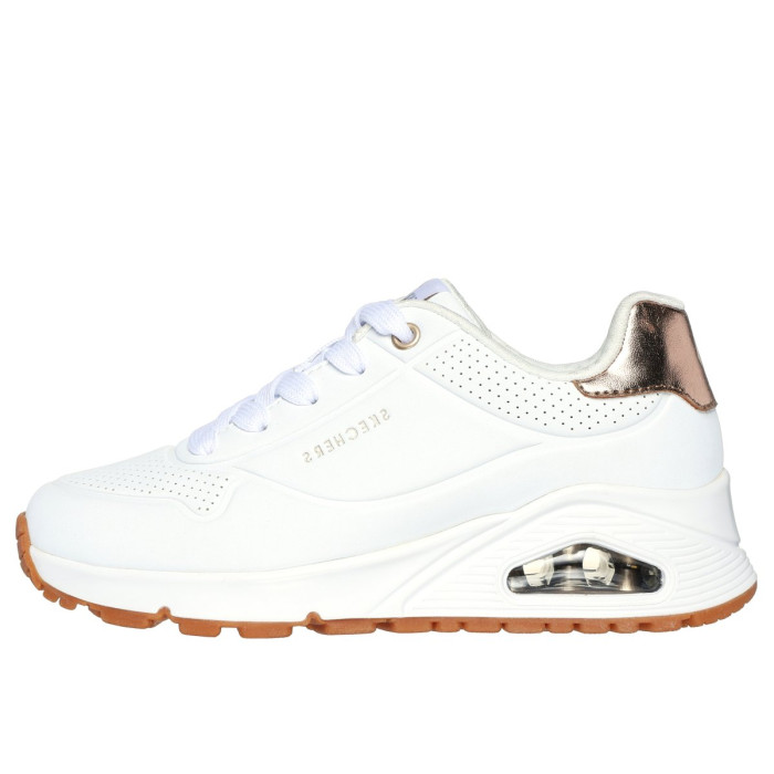 Dámske biele tenisky Skechers Uno Gen1 Shimmer Away Dámske biele tenisky Skechers Uno Gen1 Shimmer Away