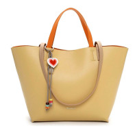 Dámska žltá shopper kabelka Tamaris Dámska žltá shopper kabelka Tamaris