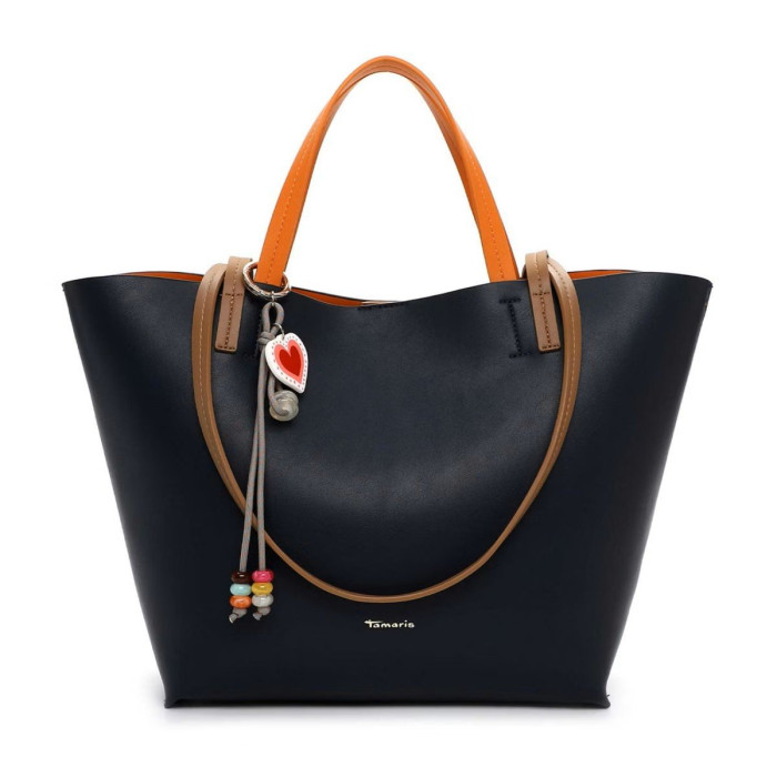 Dámska tmavomodrá shopper kabelka Tamaris Dámska tmavomodrá shopper kabelka Tamaris