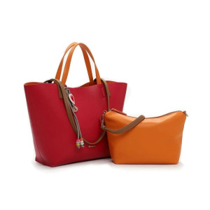 Dámska červená shopper kabelka Tamaris