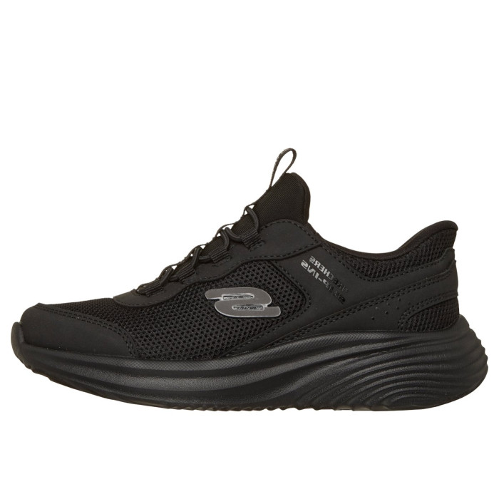 Detské čierne tenisky Skechers Slip-ins