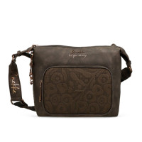 Dámska hnedá crossbody kabelka Anekke