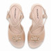 Dámske nude sandále Piccadilly s ozdobou Dámske nude sandále Piccadilly s ozdobou