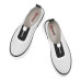 Dámske biele slip-on mokasíny Artiker Dámske biele slip-on mokasíny Artiker
