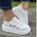 Dámske sneakers Artiker bielo zlaté Dámske sneakers Artiker bielo zlaté