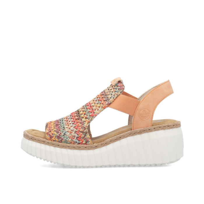 Dámske sandále Rieker multicolor Dámske sandále Rieker multicolor