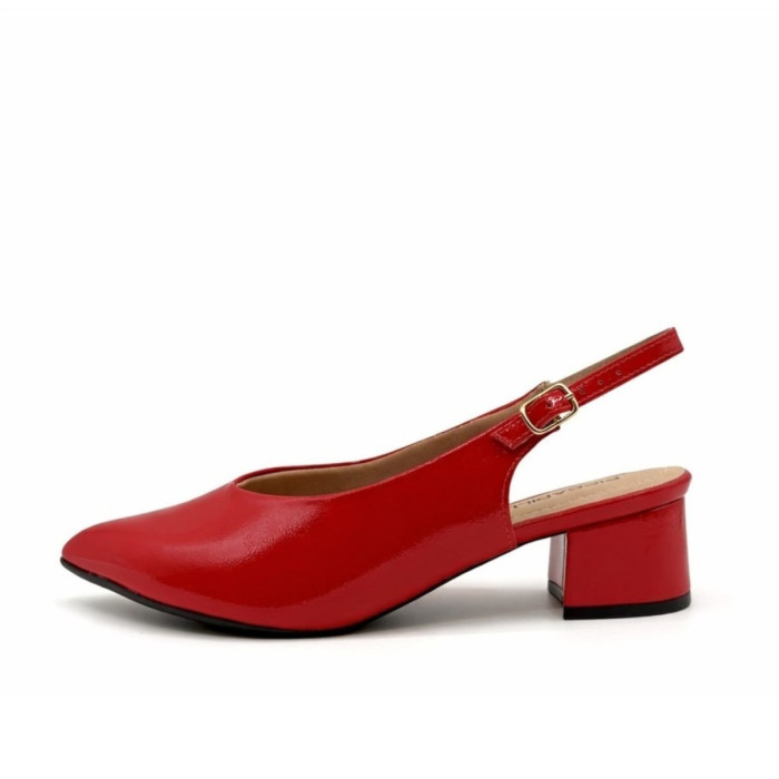 Dámske výrazné červené slingback lodičky Piccadilly Dámske výrazné červené slingback lodičky Piccadilly