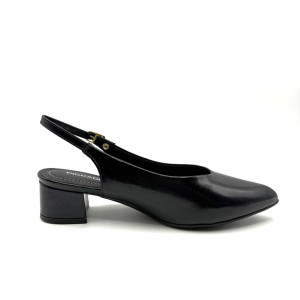 Dámske čierne slingback lodičky Piccadilly