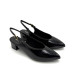 Dámske čierne slingback lodičky Piccadilly Dámske čierne slingback lodičky Piccadilly