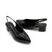 Dámske čierne slingback lodičky Piccadilly Dámske čierne slingback lodičky Piccadilly