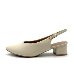Dámske krémové slingback lodičky Piccadilly