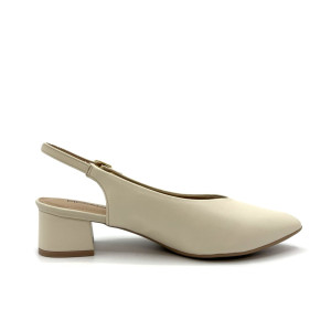 Dámske krémové slingback lodičky Piccadilly