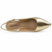 Dámske slingback lodičky zlaté Dámske slingback lodičky zlaté