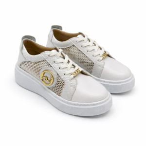 Dámske biele sneakers Lab Milano
