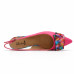 Dámske cyklámenové slingback lodičky Ladies Dámske cyklámenové slingback lodičky Ladies