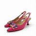 Dámske cyklámenové slingback lodičky Ladies Dámske cyklámenové slingback lodičky Ladies
