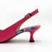 Dámske cyklámenové slingback lodičky Ladies Dámske cyklámenové slingback lodičky Ladies