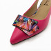 Dámske cyklámenové slingback lodičky Ladies Dámske cyklámenové slingback lodičky Ladies
